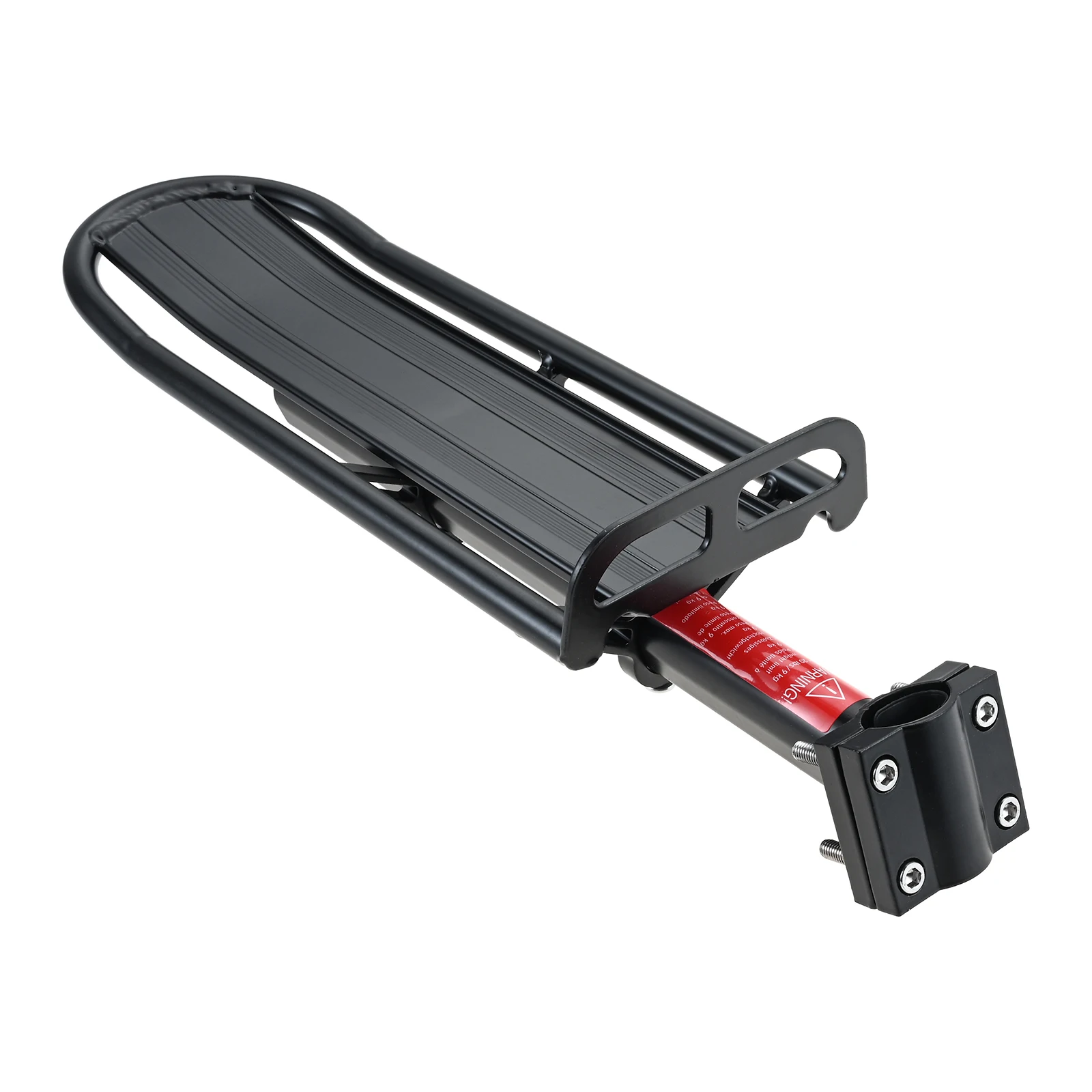 Retractable Motorcycle Road Bike Luggage Cargo Rack Aluminum Alloy Bicycle Bag Holder Fits for Seatpost Diameter 27.2-31.8mm