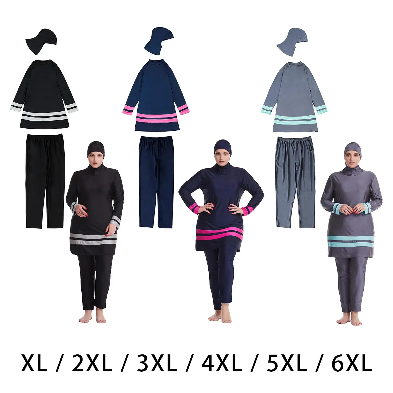 modest-islamic-full-cover-swimwear-loose-nylon-sports-bathing-suit-for-women-beachwear