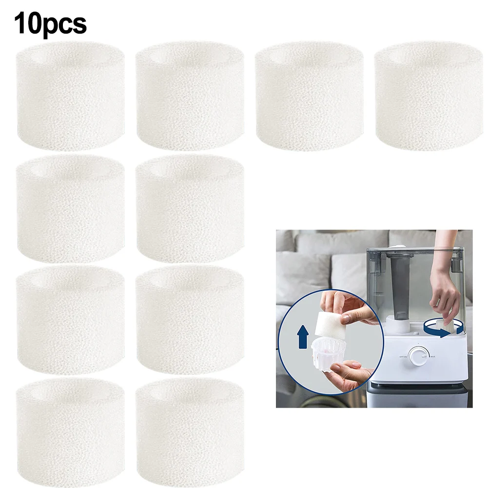 10pc Humidifier Filter Replacement Parts For LEVOIT Dual150/Dual200S/Classic300/LV600S Humidifier Filter Accessories