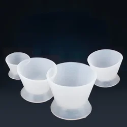 4pcs Dental Materials Silicone Mixing Bowl Use Dappen Dishes Teeth Whitening Laboratory Tools Odontologia Dentistry