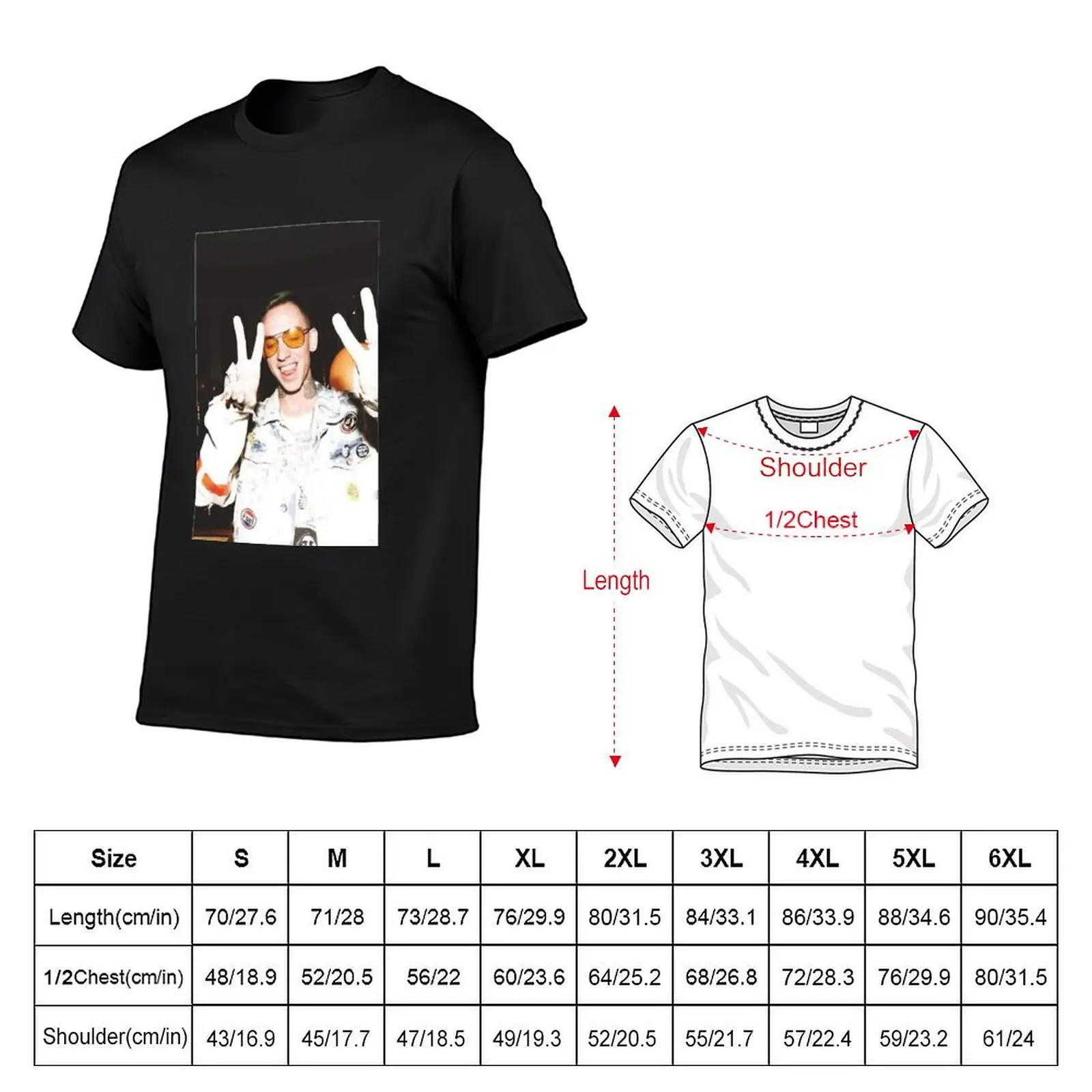 Blackbear - Matthew Tyler Musto T-Shirt kawaii clothes blacks anime shirt anime clothes fruit of the loom mens t shirts