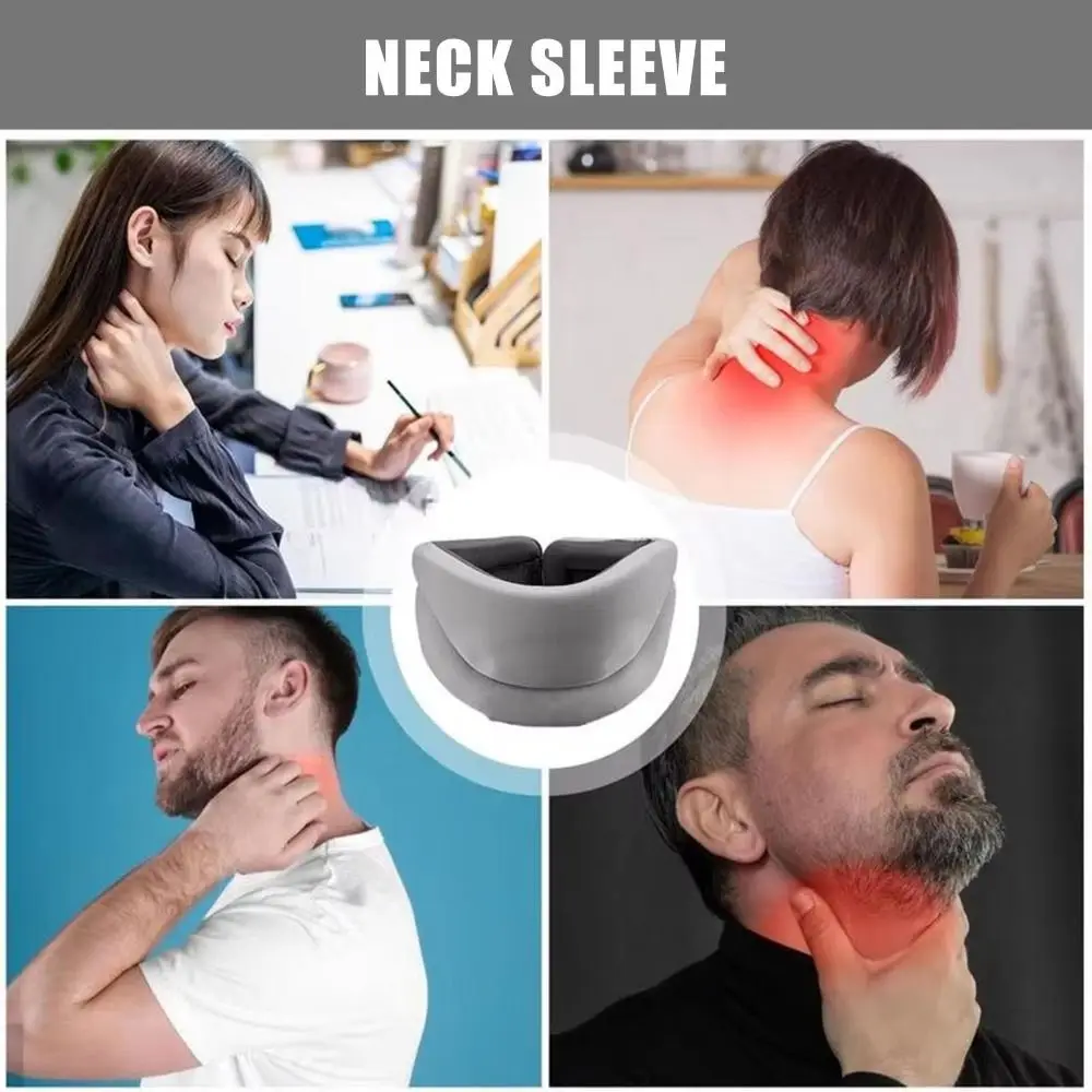 

Стабилизирует позвонки 360° ° Шейный воротник, защищающий уменьшающую нагрузку на голову, фиксирующий шейный бандаж, удобный регулируемый шейный воротник