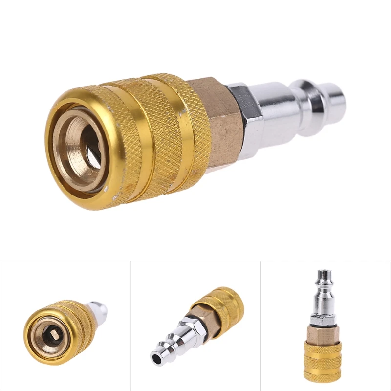 Upgraded Air Chuck for Car and Motorcycle, Tire Inflation Nozzle, Tire Inflation Devices, Quality Stainless Steel Accessories