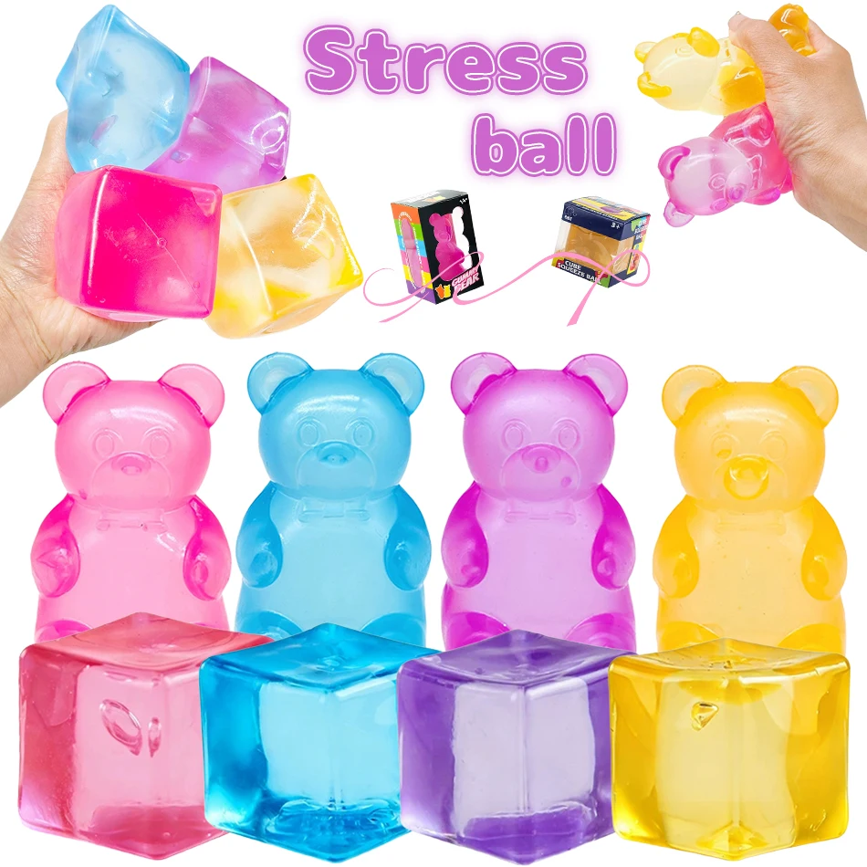 

Сенсорный куб Schylling Nee doh Nice Cube 8P: антистресс-игрушка для снятия тревоги, сенсорный инструмент для концентрации внимания, при СДВГ и для успокоения на рабочем столе