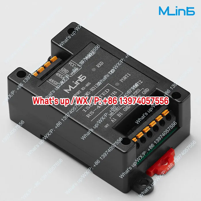 RS485 repeater, magnetic coupling isolation industrial grade 2-port signal amplification and anti-interference