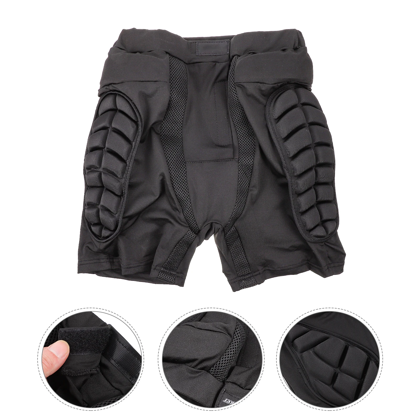 

1pc Skiing Hip Protection Pant Premium Sponge Material Durable Portable Anti-fall Trouser Black Ski Cycling Fitness