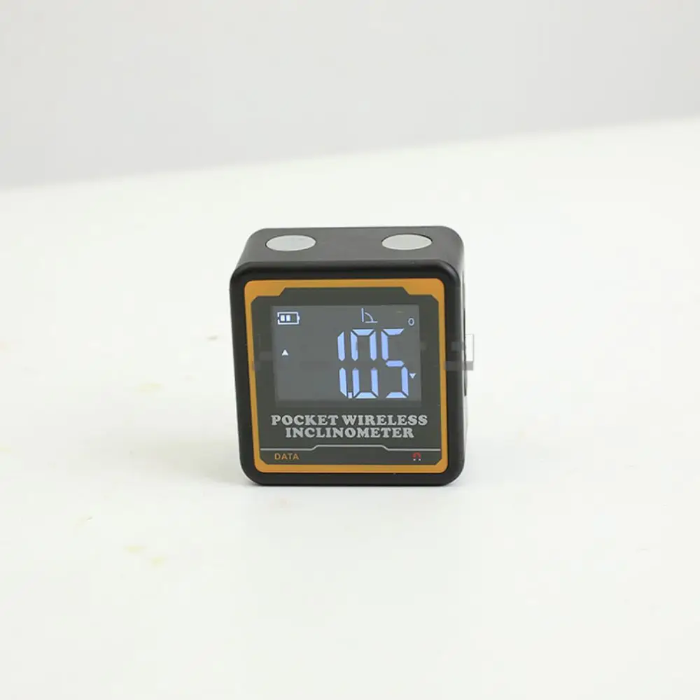مقياس الميل الرقمي من النوع c، شاشة الإضاءة الخلفية، مقياس زاوية رقمي، منقلة مغناطيسية، قاعدة مغناطيسية، مكعب زاوية #5