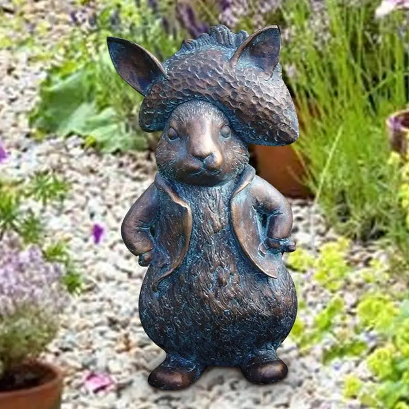 Декоративная скульптура для заднего двора в виде животных