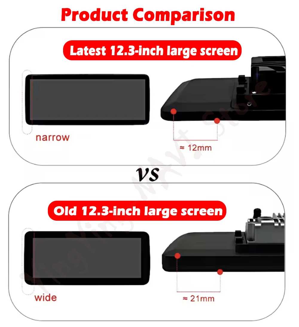 مشغل وسائط متعددة للسيارة Carplay اللاسلكي لـ Frontlander 2022 Corolla 2019-2021 Levin 2019 Asian 2021 Android 15 مروحة تبريد GPS