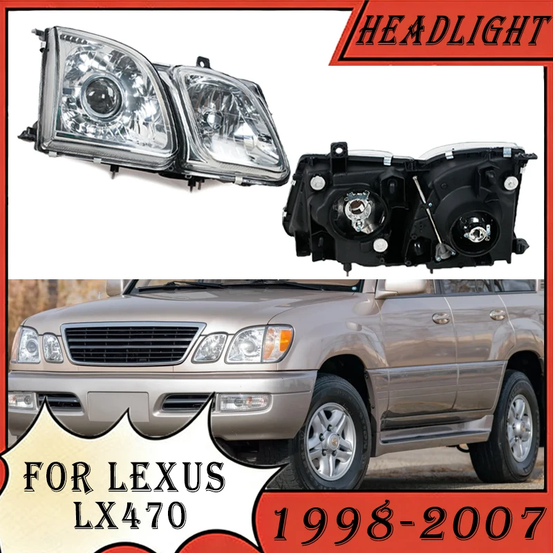 

For Lexus LX470 1998 1999 2000 2001 2002 2003-2007 Car Front Bumper Xenon Head Light Lamp Driving Lamp Light Halogen Headlight