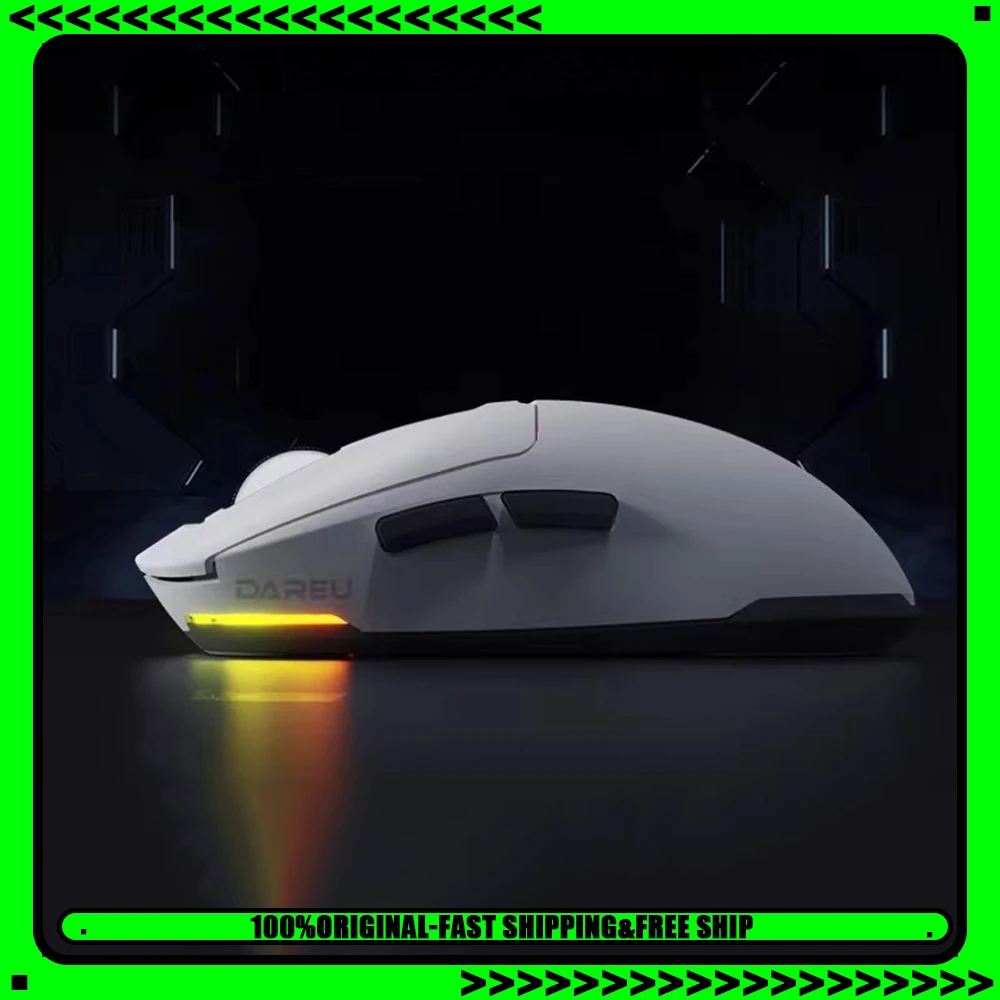 

Игровая мышь DAREU LM50, три режима, магнитная основа, RGB-подсветка, беспроводная мышь с низкой задержкой, легкая (63,5 г), для геймеров