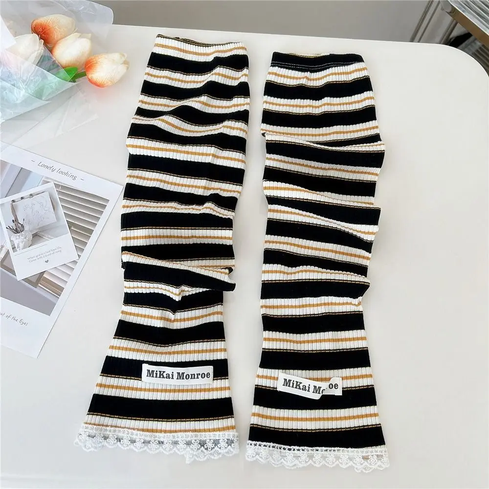 New Ice Shreds Maniche di protezione solare Protezione UV a righe Protezione solare Maniche di ghiaccio Moda Manica da braccio carina Estate