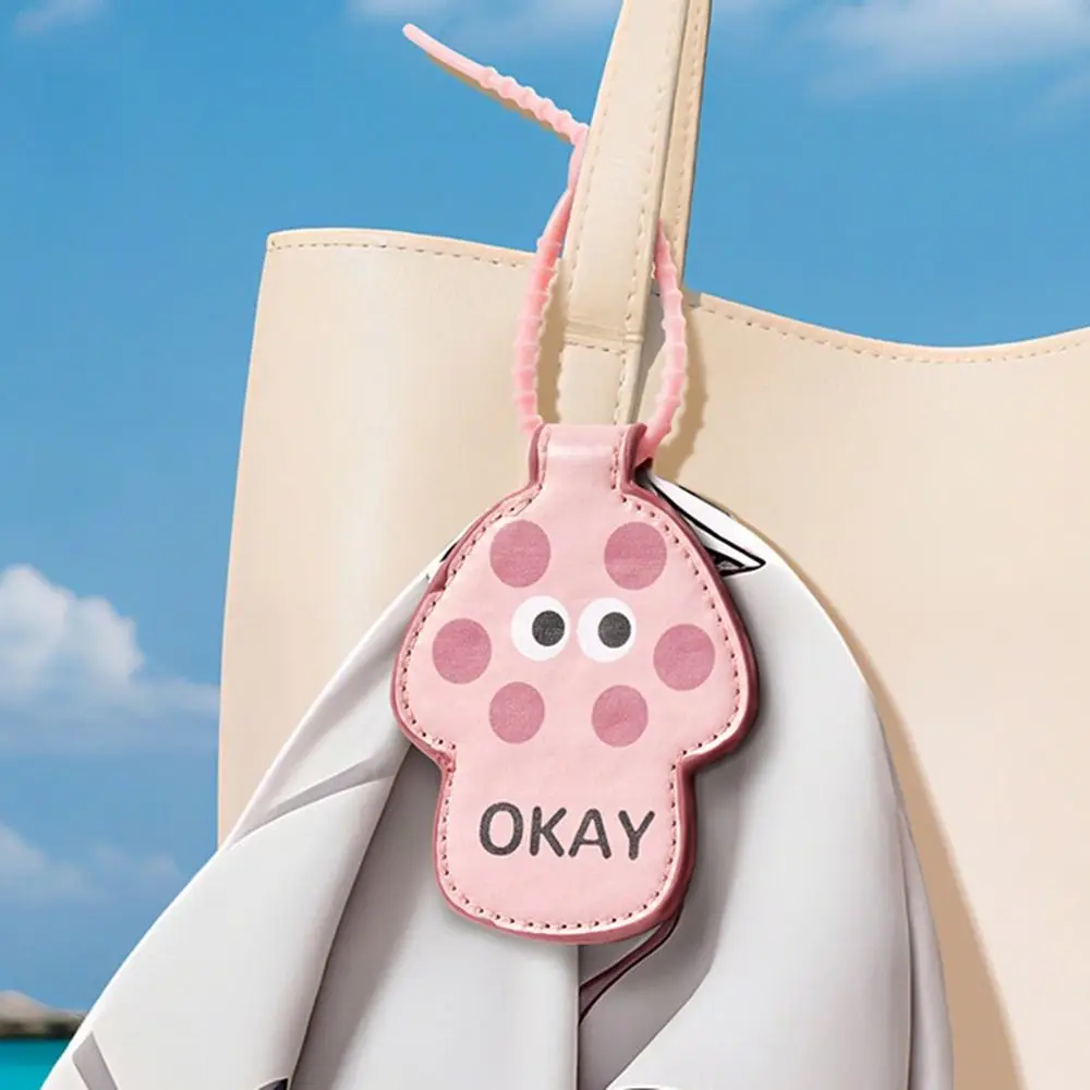 

Прочный мультяшный магнитный зажим для шляпы из искусственной кожи с защитой от потери шляпы, держатель для шляпы, держатель для сумки, рюкзака, багажа