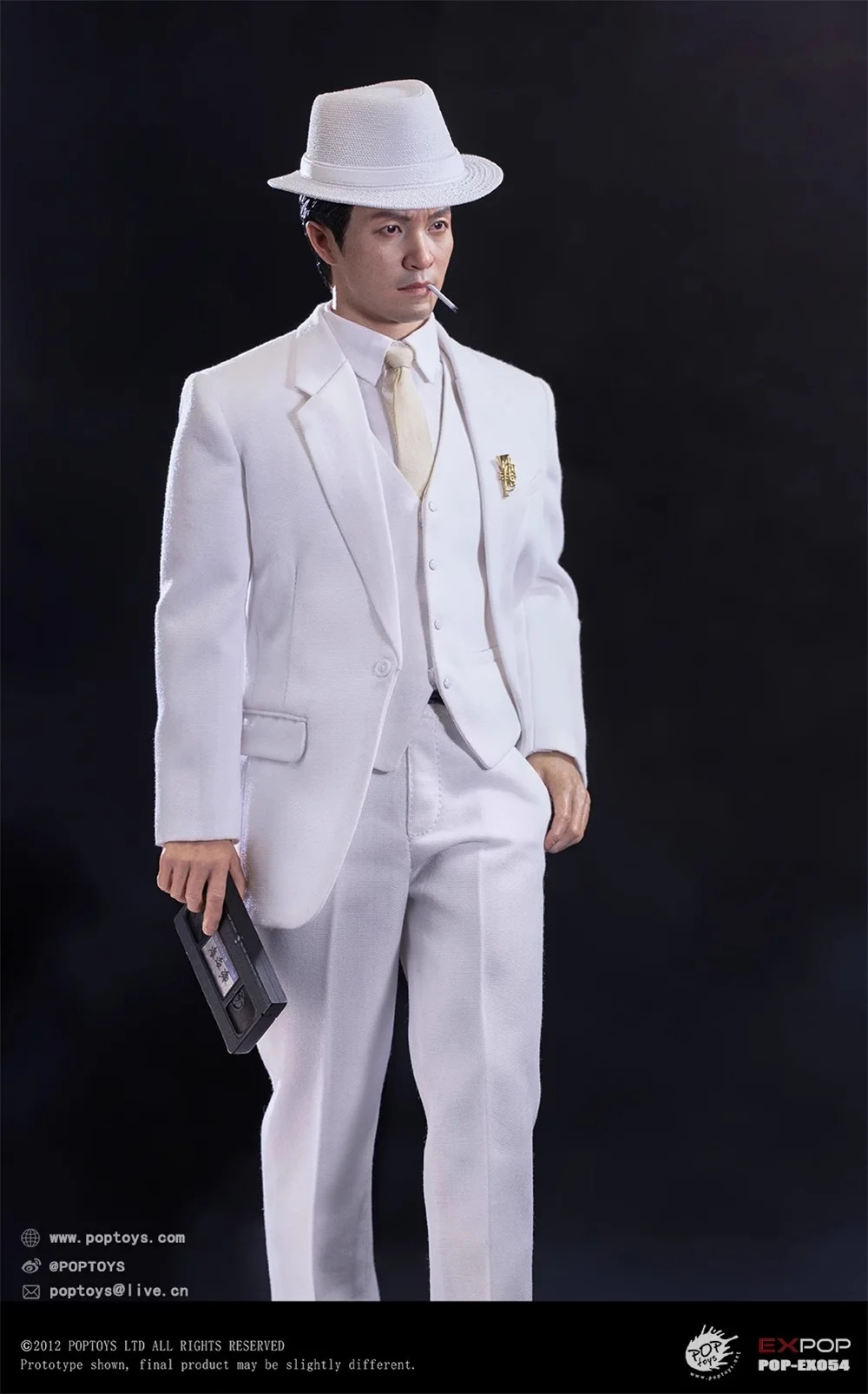 1/6 POPTOYS EX054 Asia Handsome Guy Mystery Agent Man Stephen Chow Full Set Moveable Action Figure Toys Model For Fans Collect