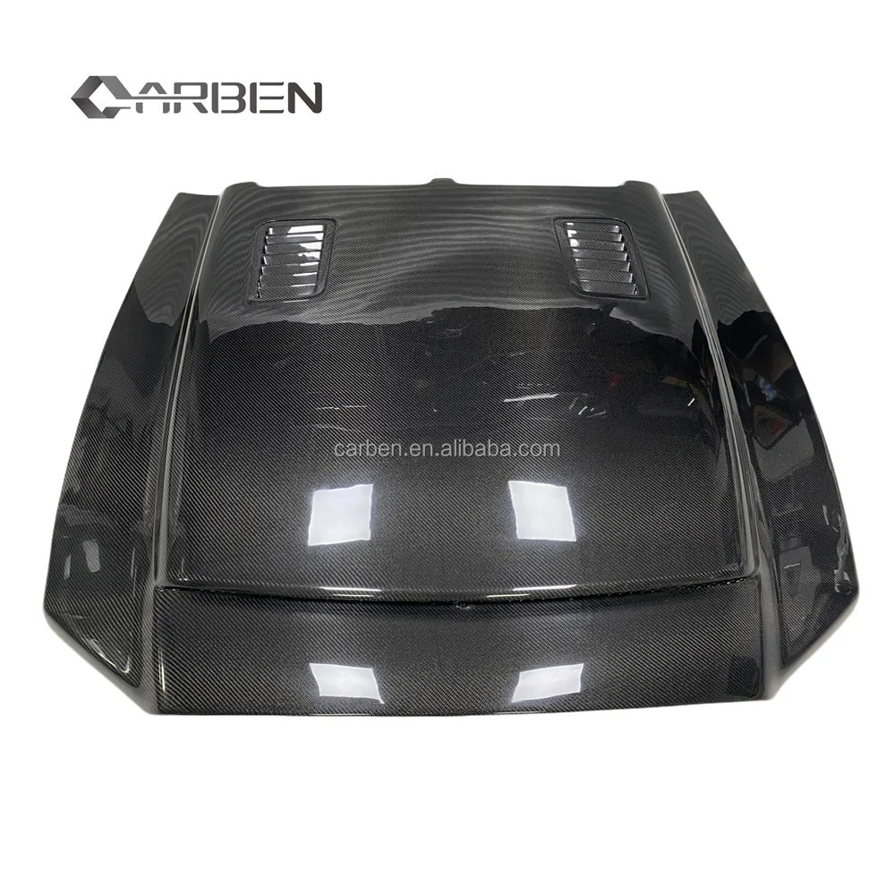 

High Quality GT500 Style Carbon Fiber Engine Hood for 5th Generation Ford Mustang 2009-2014 Cooling Type Engine
