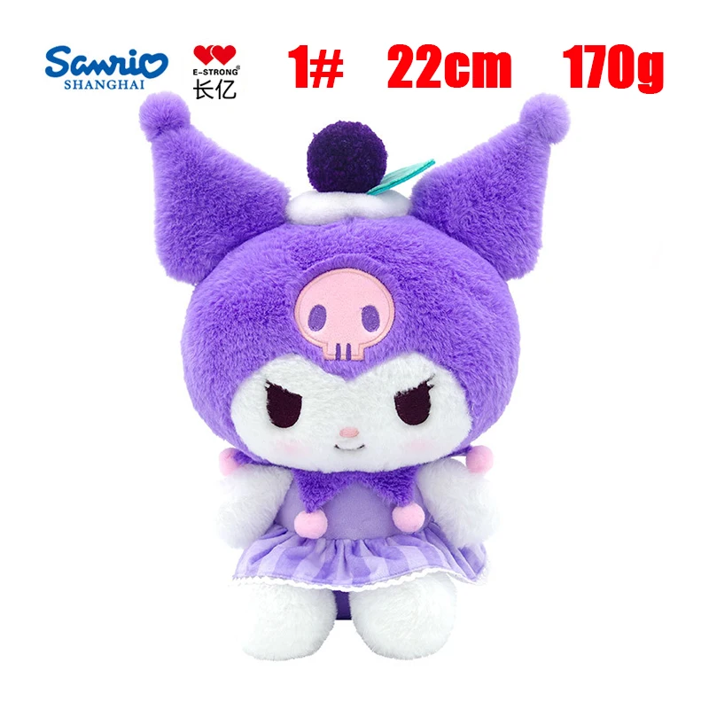 22Cm Sanrio Pluche Pop Goede Stemming Serie Cartoon Kuromi My Melody Hangyodon Knuffel Kussens Kamer Decoratie Verjaardagscadeau