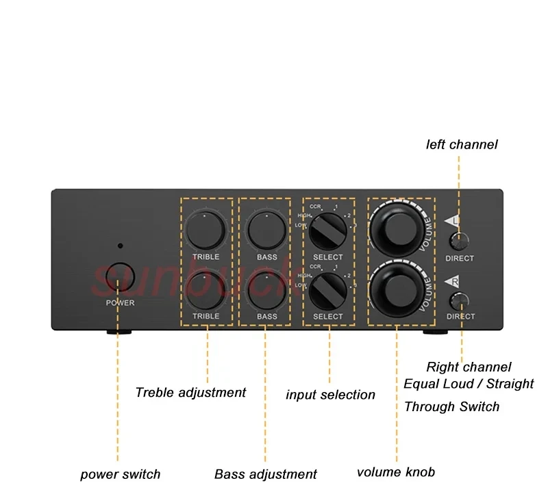 Реплика SUNBUCK 1:1, американский DYNACO PAT-4 HiFi предусилитель, телефонный усилитель предусилитель усилитель звука