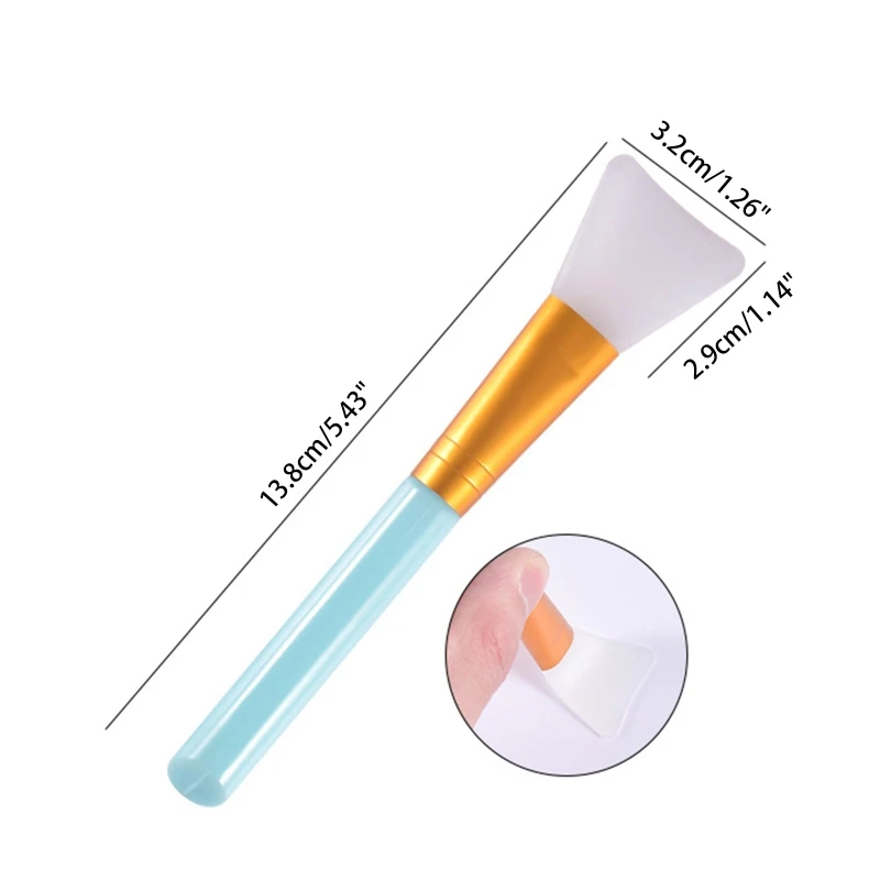 Stir Stick Silicone Brushes for Mixing Resin DIY Craft Tool for Resin Epoxy Liquid Paint Making Supply Silicone Spatula