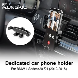 KUNGKIC Phone Holder for BMW 1 Series F20 F21 2012-2018 Fixed Base Bracket Wireless Charging Dedicated Mobile Gravity Air Vent