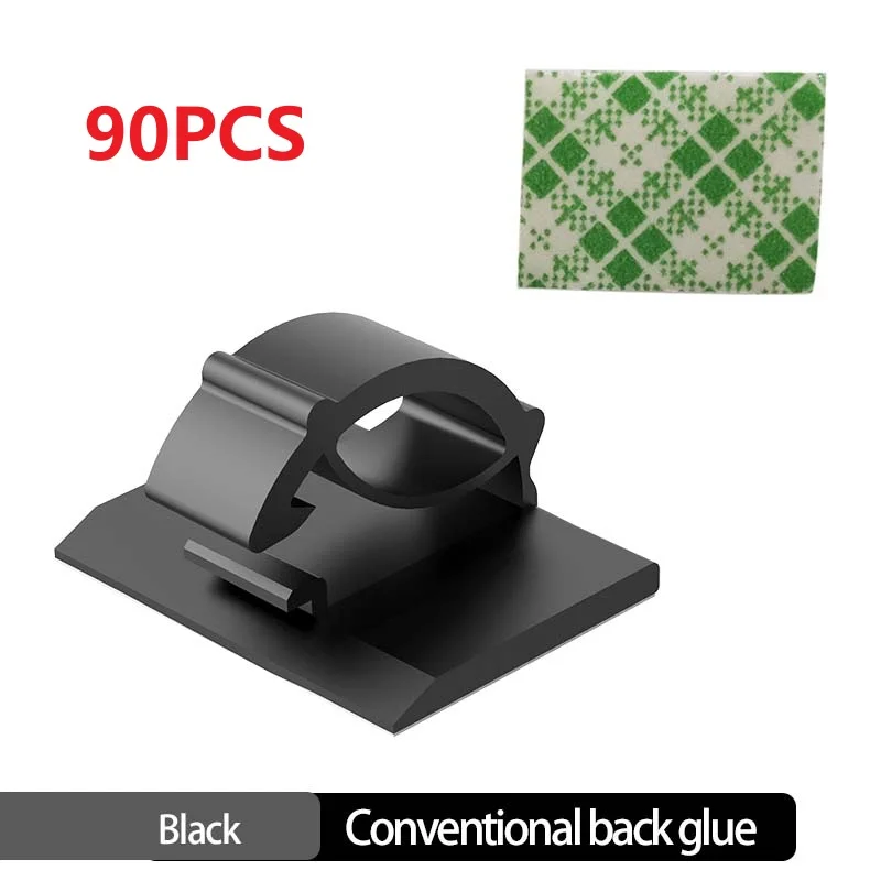 30 stuks kabelorganizer clips snoerhouder desktop werkstation draadmanager USB opladen datalijn spoelopwinder kabelbeheer