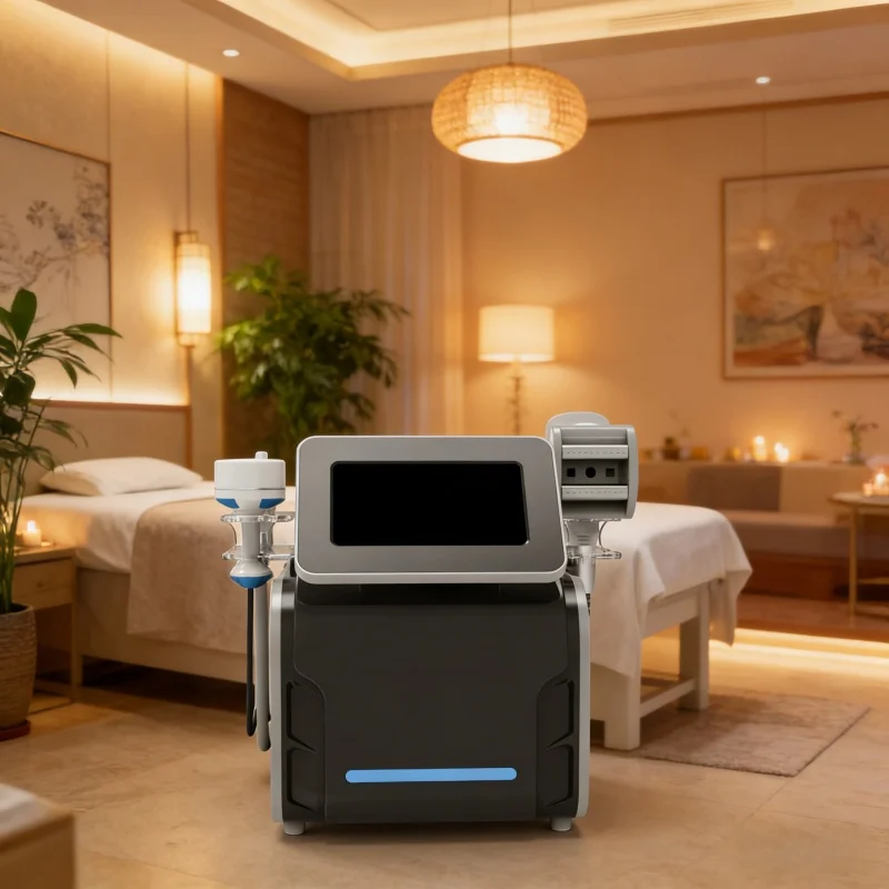 

Аппарат для супервибрационного похудения 40K V9 Plus, массажер с отрицательным давлением и лифтинг-эффектом V-NINE Plus