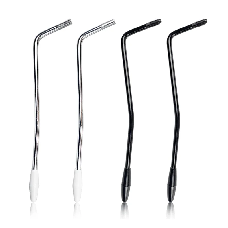 

4 Pieces 6Mm Thread Tremolo Arm Whammy Bar,Metal Tremolo Arm with Tip for Stratocaster Electric Guitar Tremolo System