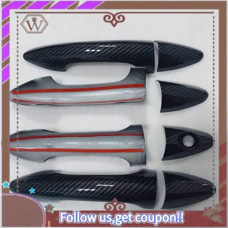 

A57E-Накладка на внешнюю дверную ручку автомобиля для Hyundai Solaris VERNA 2011 2012 2013 2014 2015 2016, автомобильные аксессуары