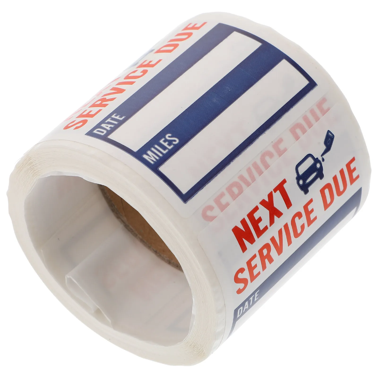 

150Pcs Service Due Stickers Roll Premium Removable Adhesive Car Window Stickers Oil Change Reminder Labels Waterproof