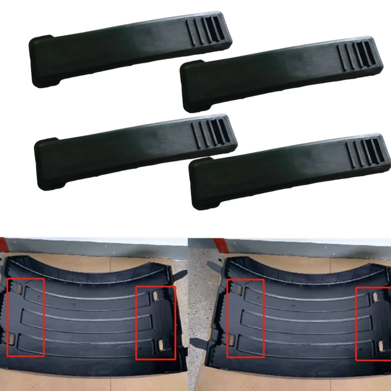 4 unidades para caminhão Volvo 420 460 borracha natural e tensor de guarda-lamas anti-envelhecimento 21094457 7421094457   Faixa tensora do pára-lama traseiro