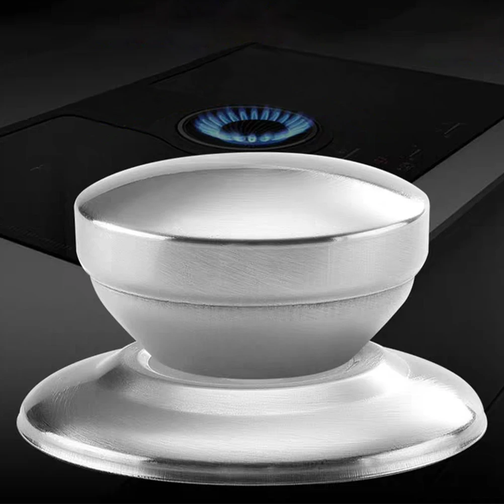 

6pcs Stainless Steel Pot Lid Knobs Universal Replacement Handle Smooth Edge Cookware Holding Handgrip Kitchen Gadget Pan Lid