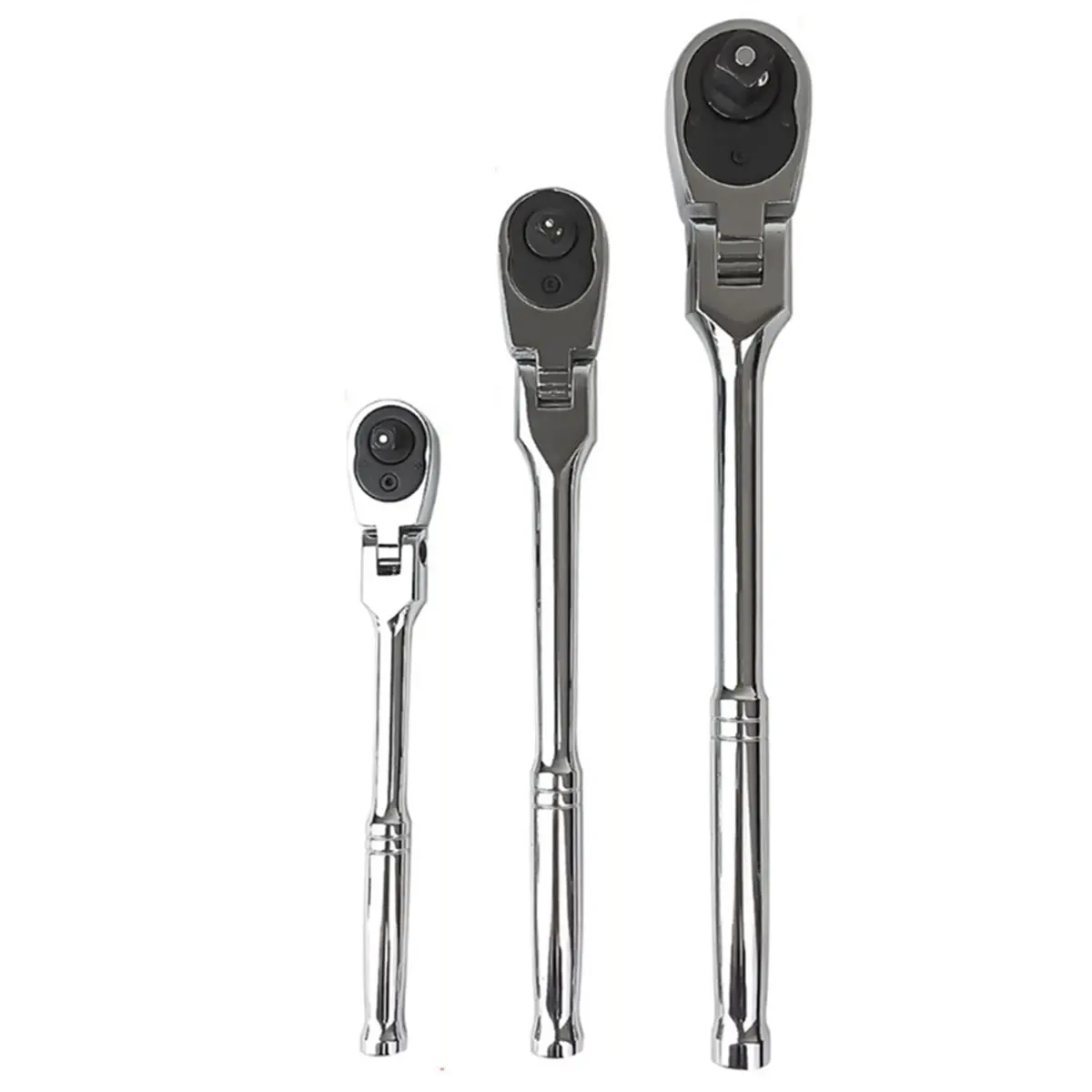 Y223A J~3-Piece Flex-Head Ratchet Set, 1/4