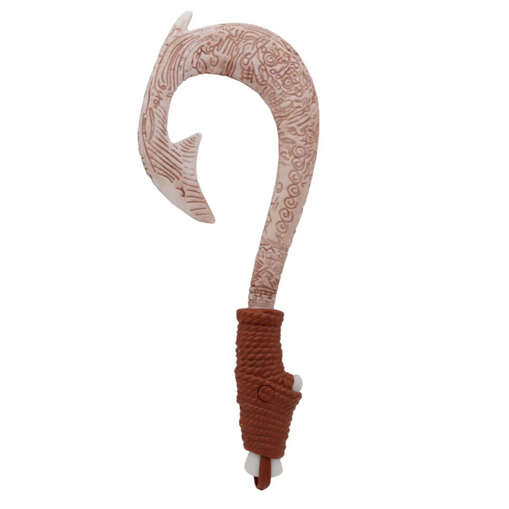 In voorraad nieuwe vis haak mes karakter rollenspel wapen met LED licht rollenspel rekwisieten speelgoed jongens en meisjes geschenken hot sellin