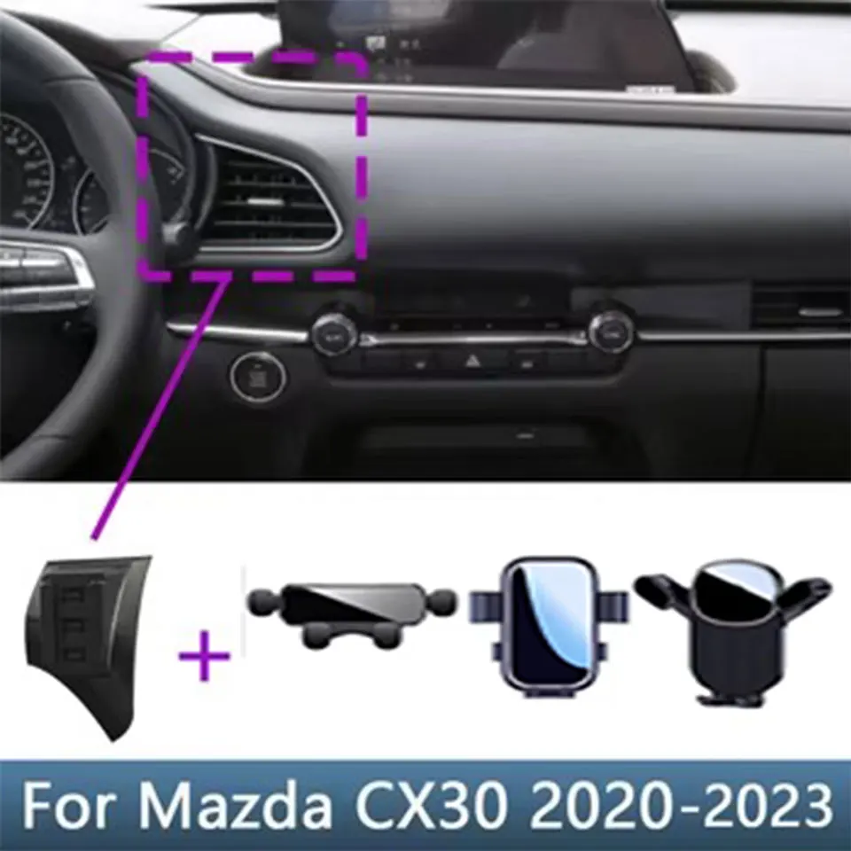 

For Mazda CX-30 CX 30 CX30 2020-2023 Car Phone Holder Special Fixed Bracket Base