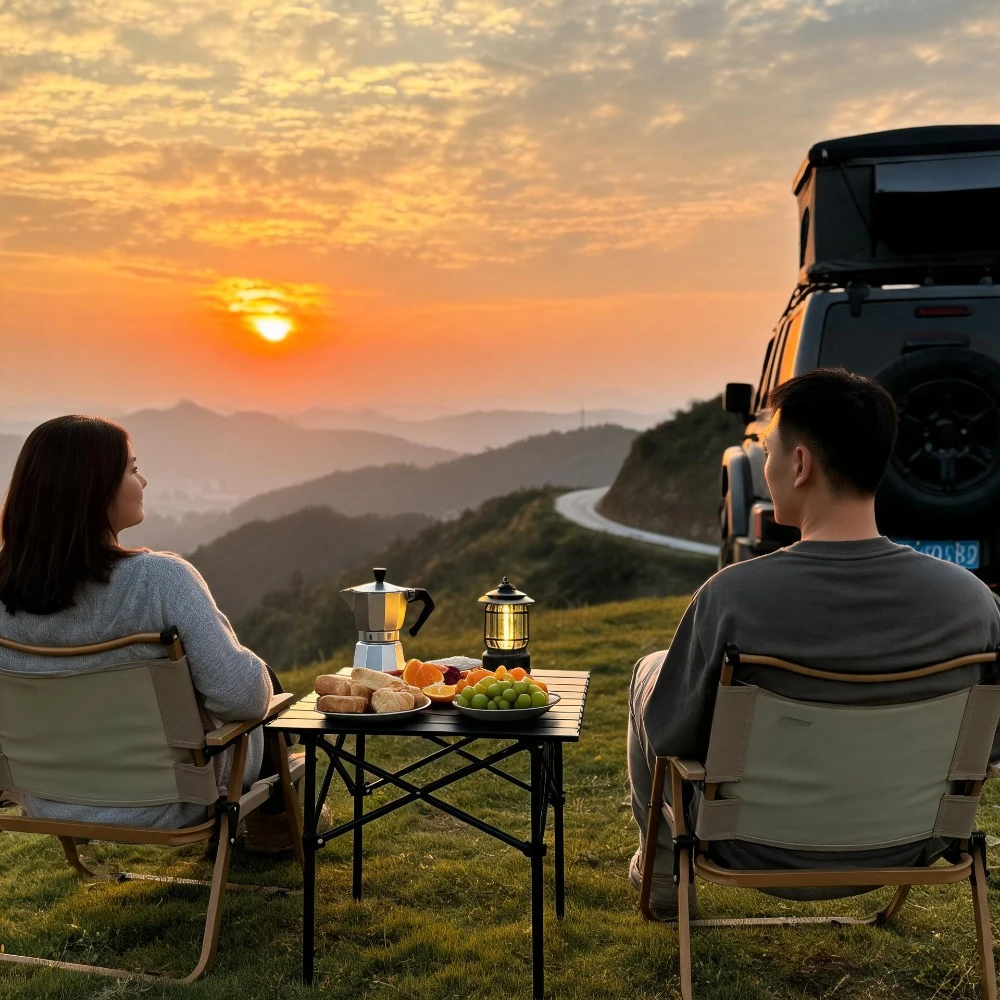 Hard Shell Roof Top Tent 4 2.1m Abs Universal Straight Car Roof Tent for Off Road