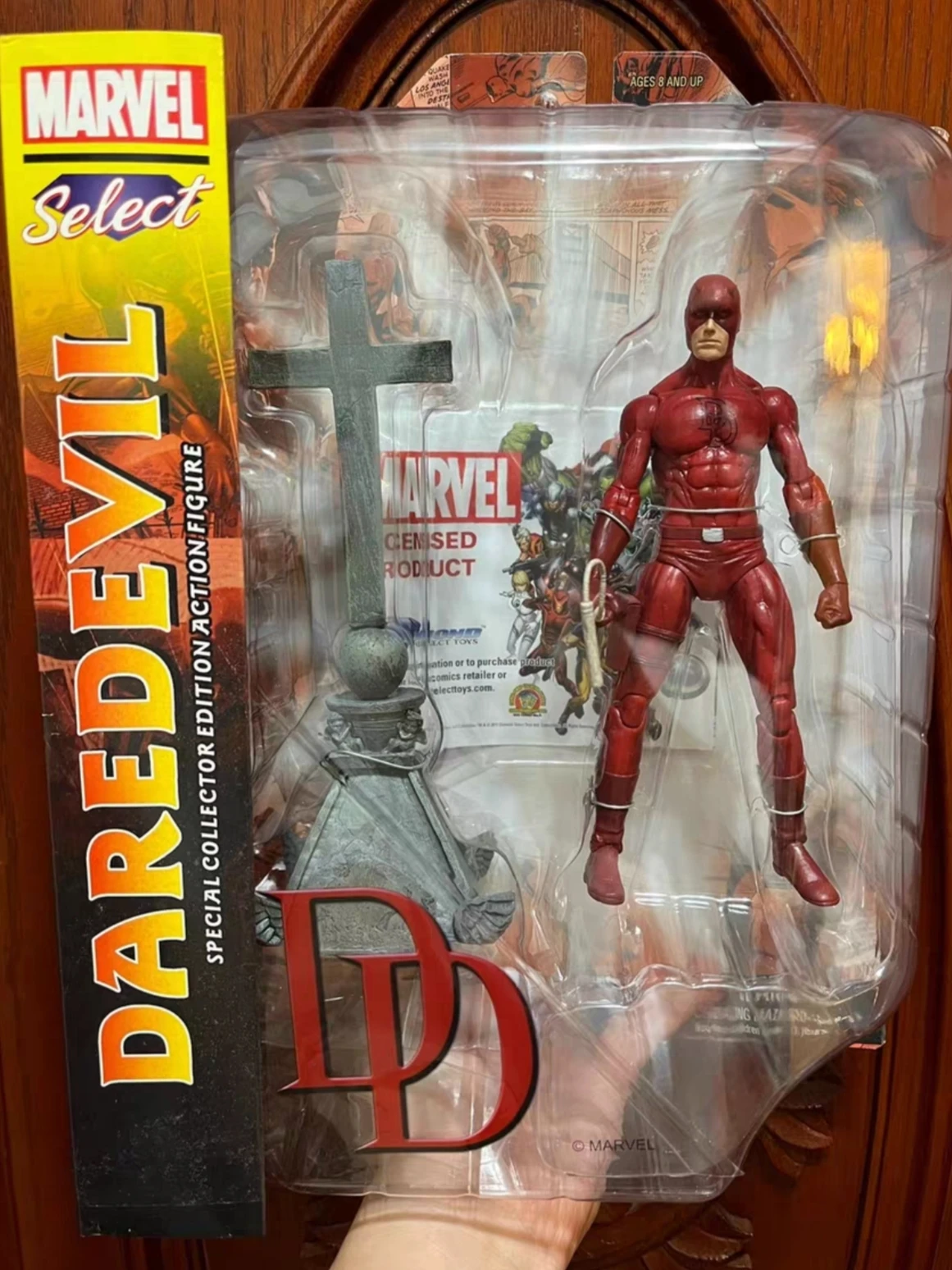 

В наличии Dst Spot Genuine Diamond Marvel Collection Daredevil Фигурка 7 дюймов для мальчиков Подарки на день рождения Игрушки