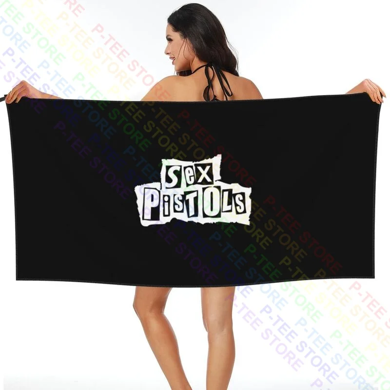 Sex Pistols Logo Quick dry Towel Outdoor No Fading For Bathroom