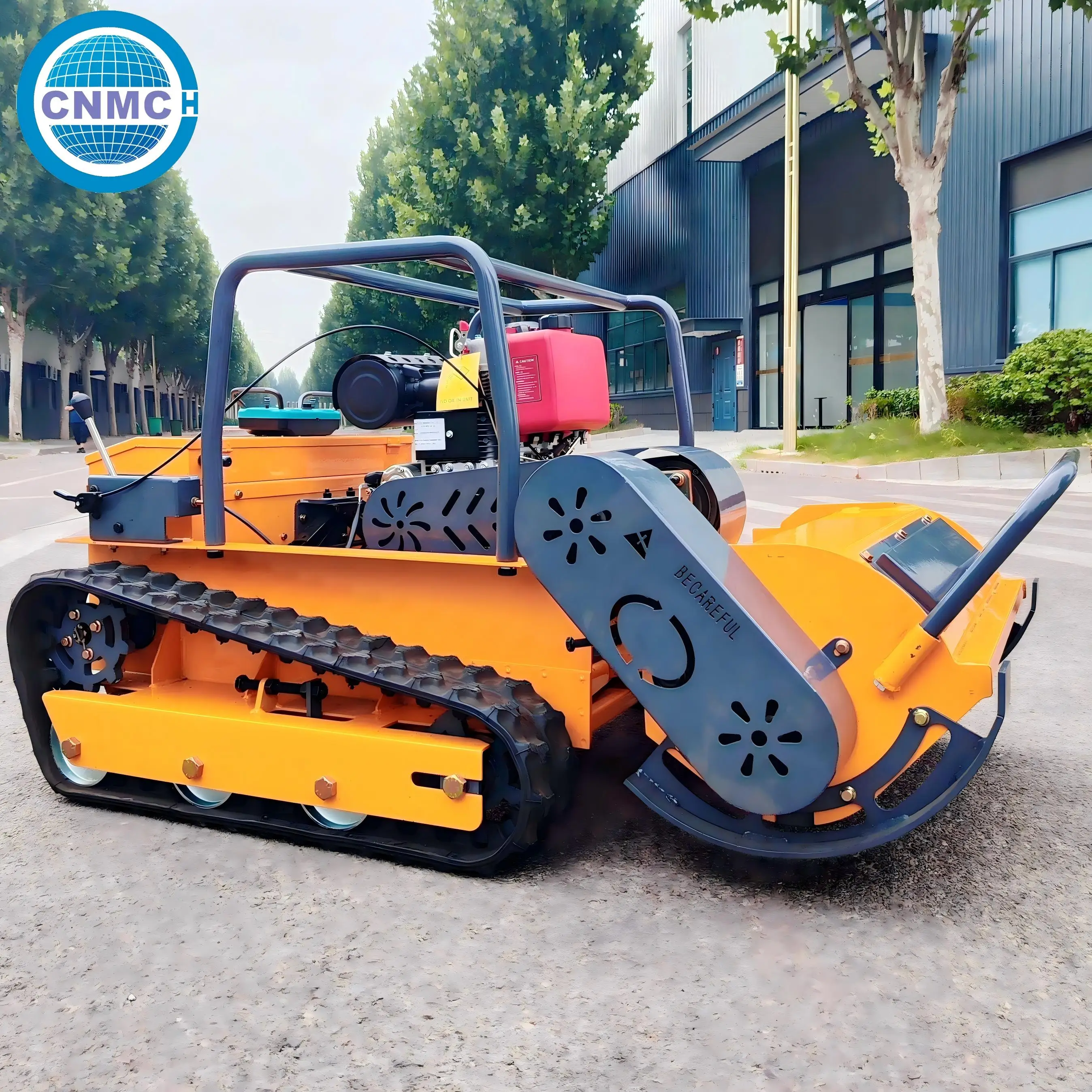 

Mowing Robot Lawn Mower on Radio Control Customized CE Certified Safety Auto-Stop Blade All-terrain Remote Control Lawnmower