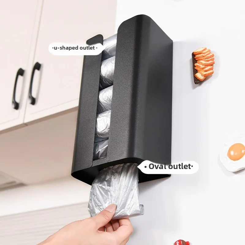 2025 Refrigerator Magnetic Paper Box Bathroom Face Towel Box Kitchen Multi-functional Household Magnetic Tissue Box