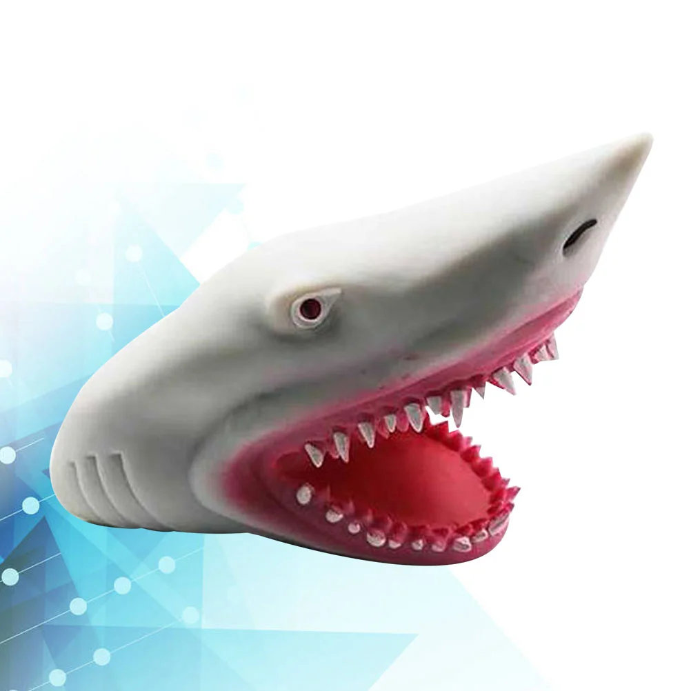 Bitting Shark Mouth Biting Finger Game Kids Toy Hand Puppet Toys Bite Animal