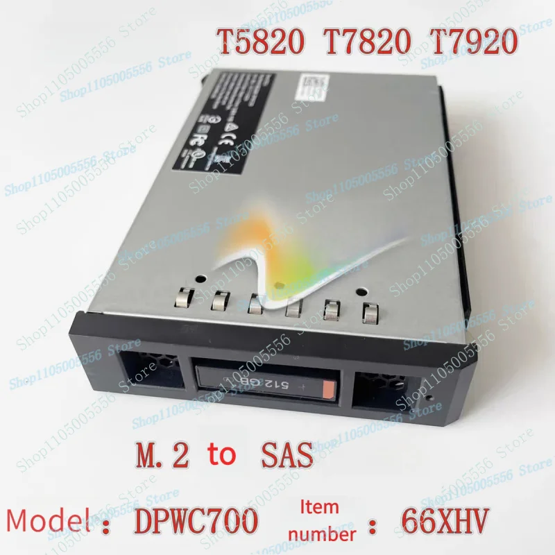 95-nouveau-pour-dell-precision-t5820-t7820-t7920-m2-ssd-vers-sas-flex-bay-dpwc700-066xhv-66xhv-avec-plateau-livraison-gratuite