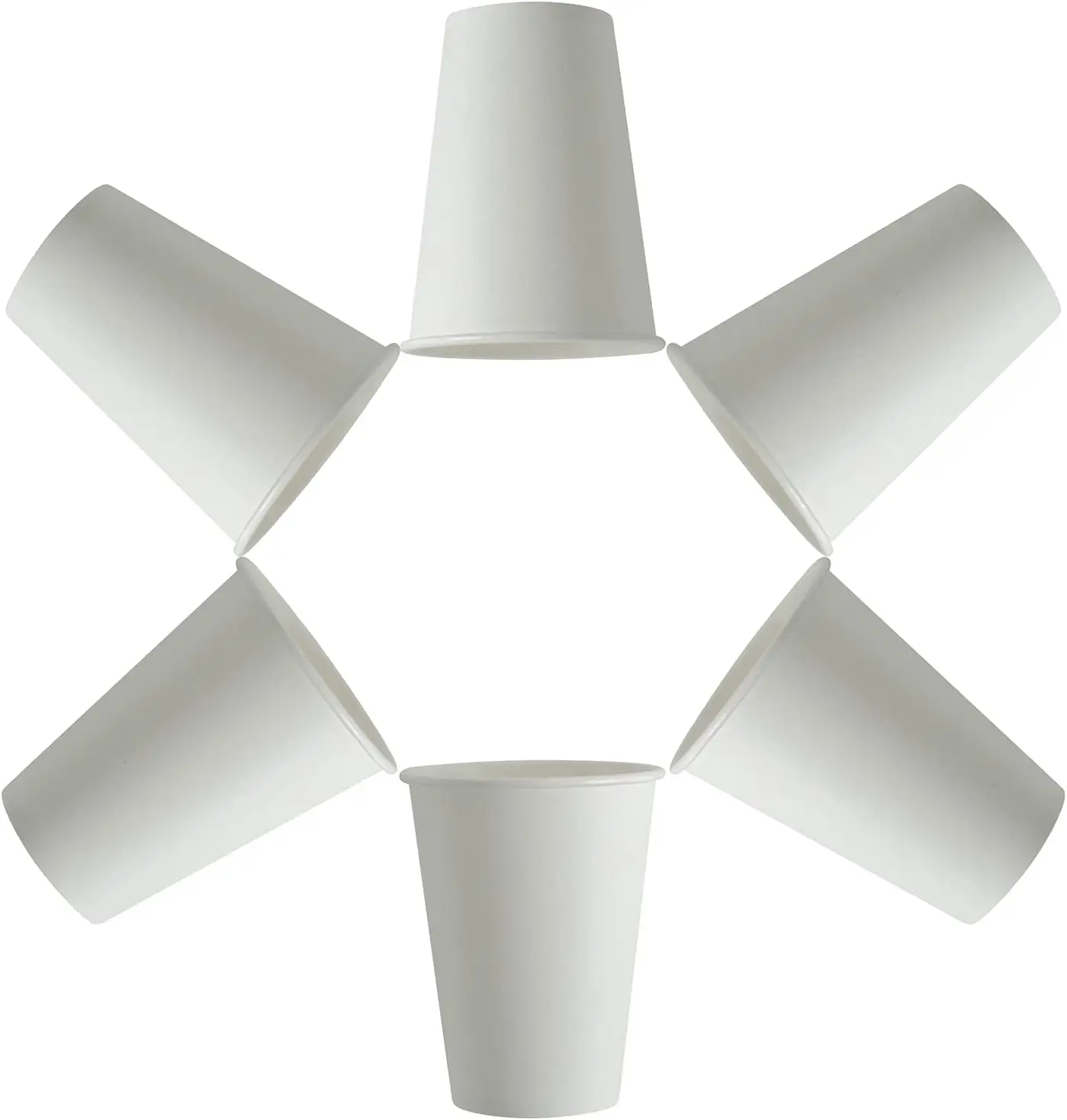 

100 Count 16 oz Large Compostable Cups, Biodegradable 16oz Paper Cups for Hot and Cold Beverages, Sturdy Eco-Friendly Di