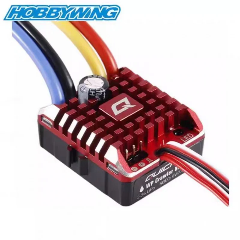 Hot sale Hobbywing 1080 QuicRun WP Crawler Brushed waterproof 80A ESC for climbing car toy boat