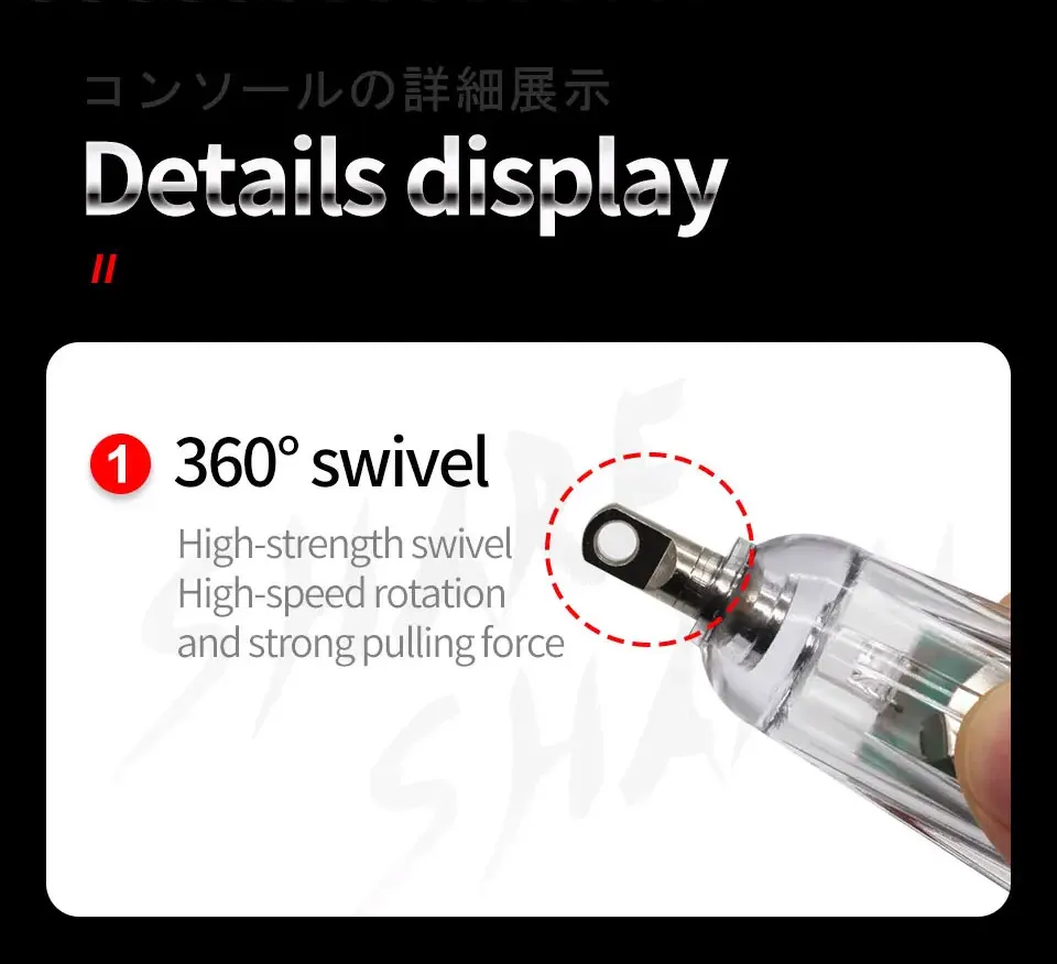 ShareShark 5 Stück/Beutel 12/17cm LED Tiefsee-Blitzlicht Nachtangellicht Tintenfisch-Köder Unterwasser-Angellampe – Detail 7