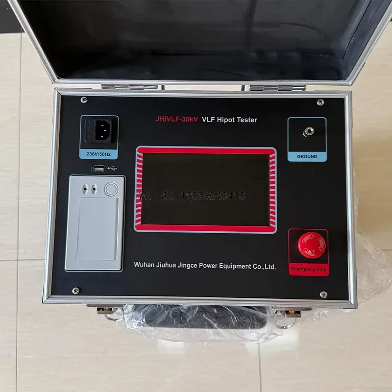 Wmwmnu 7 inch Large Screen Touch for CJIVLF 30KV VLF Hipot Test Set Integrated Ultra Low Frequency High Voltage Generator