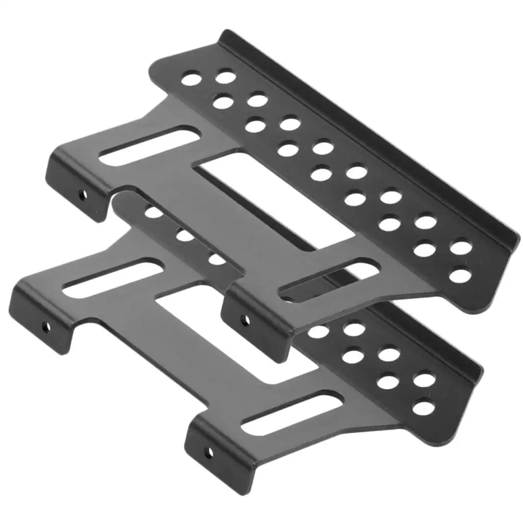 Pack of 2 Metal Pedal Plates Side Step for 1:10 Axial SCX10 /10 RC Crawler