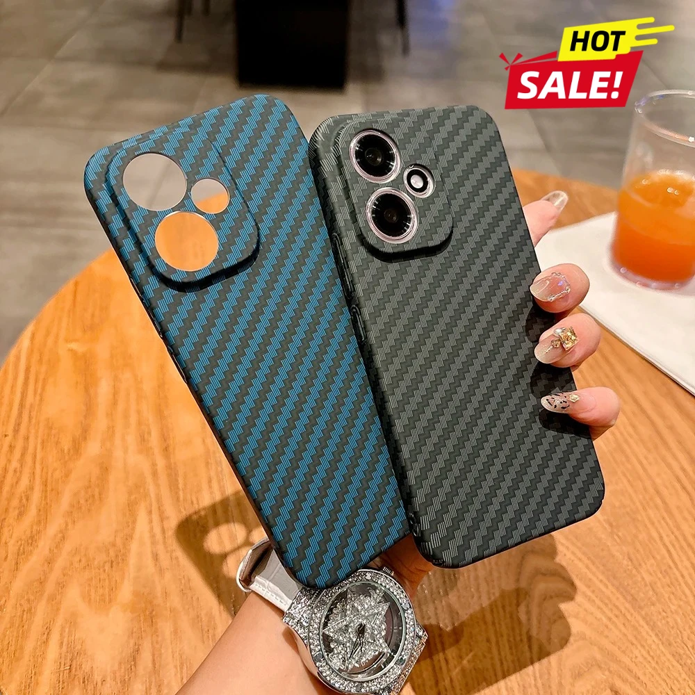 

For Honor 400 pro Lite Case Luxury Kevlar Fiber Texture PC Cover For Honor 400 pro 5G Shockproof Bumper Funda