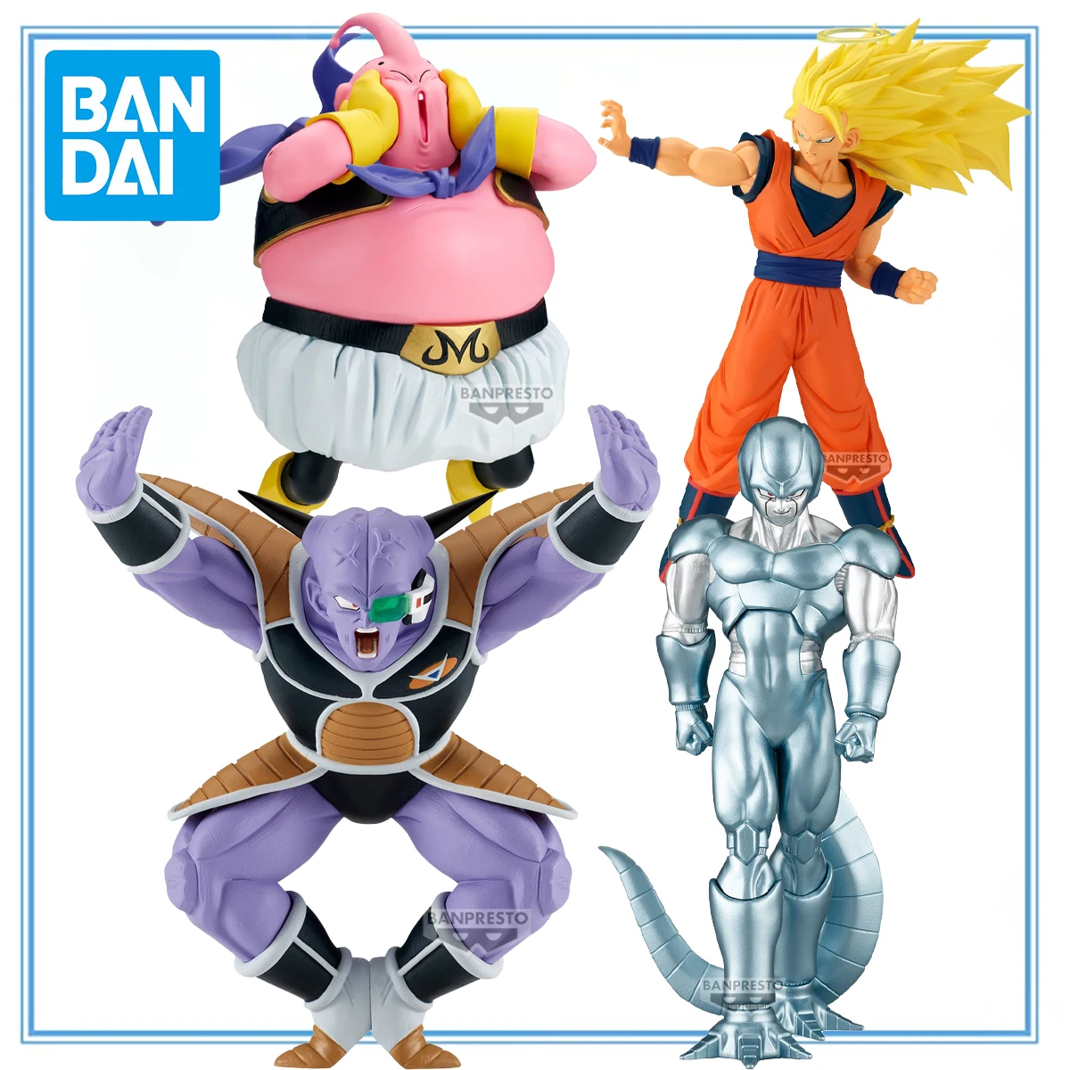

Original BANDAI SPIRITS BANPRESTO Match Makers Solid Edge Works - The Departure Dragon Ball Z Son Goku SSJ3 Majin Buu Ginyu