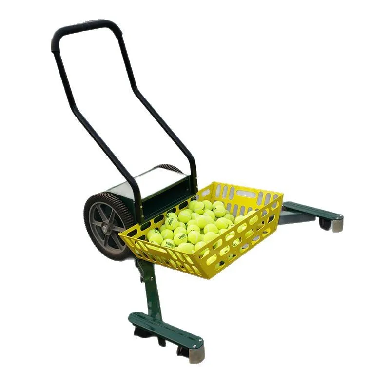 

Tennis Coach Pick Up Cart Pick Up Basket Tennis Frame Basket