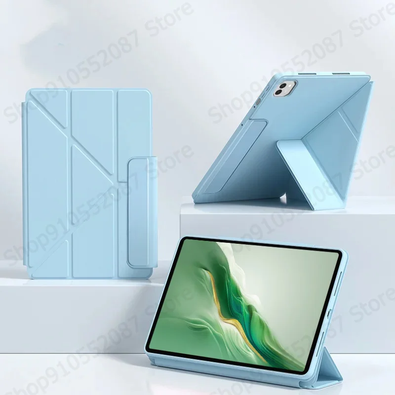 Coque For Honor Magic Pad 2 Case Cover Magnetic PU Leather Fold Stand Cover For Funda Honor Magicpad 2 12.3 inch 2024 Case