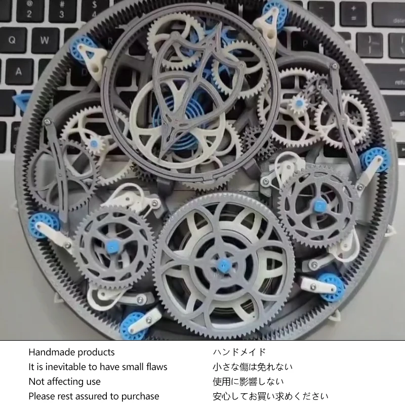 DIY 3d print PETG table tourbillon watch model toy finish product clockwork Scientific educational toys